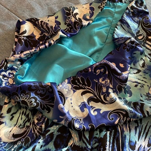 CACHe Silk Strapless Dress Sz 4 - Picture 10 of 14